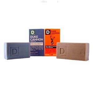 NEW Duke Cannon Hunting and Fishing Soap Set of 2